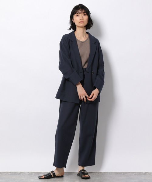 LAKOLE（ラコレ）の「12Gコンパクトコットンタンクトップ / LAKOLE（タンクトップ・レディース・桜/ブラウン系その他/チャコール/カーキ・SMALL/MEDIUM）」の7枚目の写真