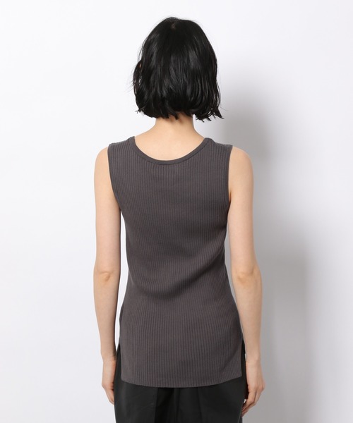 LAKOLE（ラコレ）の「12Gコンパクトコットンタンクトップ / LAKOLE（タンクトップ・レディース・桜/ブラウン系その他/チャコール/カーキ・SMALL/MEDIUM）」の13枚目の写真