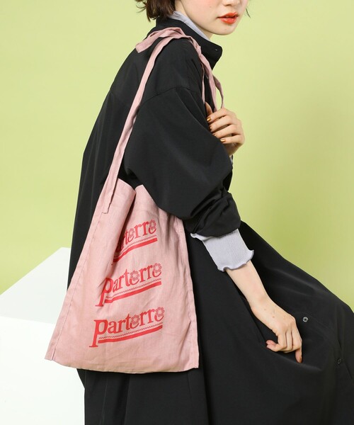 FREAK'S STORE(フリークスストア)の「parterre/パルテール parterre BAG/パルテールバッグ(ショルダーバッグ・レディース・ピンク/ナチュラル・ONE SIZE)」の7枚目の写真