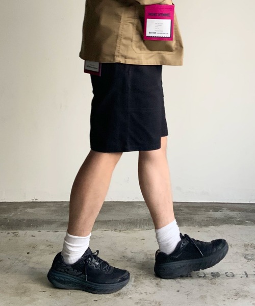 Chef Short Pants Front Pocket - Big Bear : Black