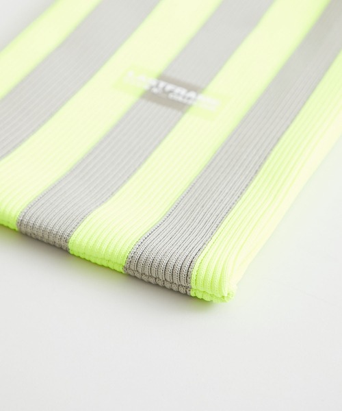 STUDIOUS SELECT（ステュディオスセレクト）の「【LASTFRAME (ラストフレーム)】ストライプマーケットバッグスモール /L21201（ショルダーバッグ・レディース・ブラック/イエロー/グリーン・FREE）」の14枚目の写真