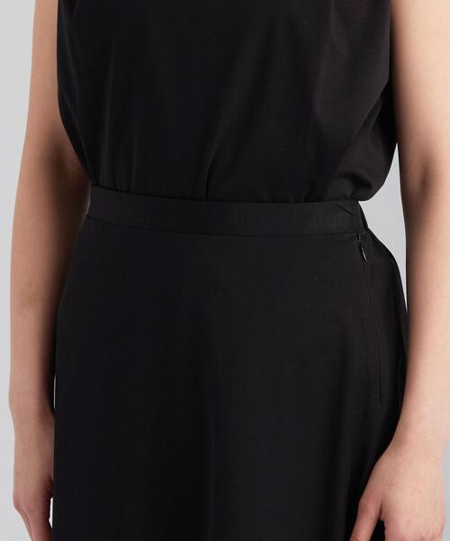 green label relaxing（グリーンレーベルリラクシング）の「FFC ペアアップ ノースリーブ プルオーバー カットソー ＆ フレア スカート セット（ワンピース・レディース・ブラック/ブラウン/レッド・FREE）」の15枚目の写真