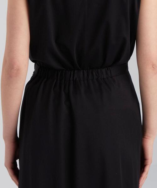 green label relaxing（グリーンレーベルリラクシング）の「FFC ペアアップ ノースリーブ プルオーバー カットソー ＆ フレア スカート セット（ワンピース・レディース・ブラック/ブラウン/レッド・FREE）」の12枚目の写真