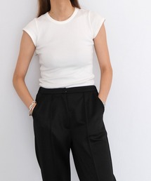 コンパクトリブTシャツ