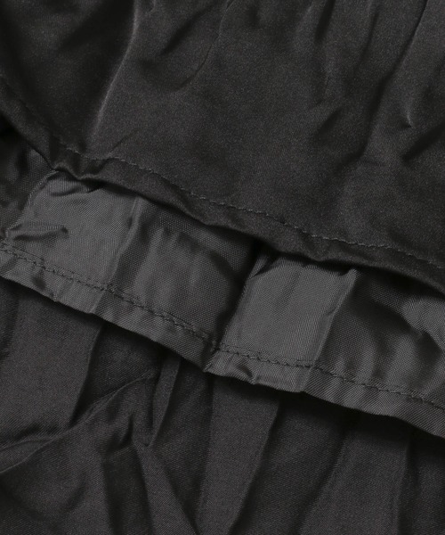 SENSE OF PLACE by URBAN RESEARCH（センスオブプレイスバイアーバンリサーチ）の「クリンクルスカート（スカート・レディース・ブラック/オレンジ/アイボリー・ONE）」の18枚目の写真