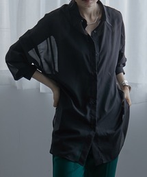 etoll. | シアーブラウス オーバーシャツ シアートップス 21SS(シャツ/ブラウス)