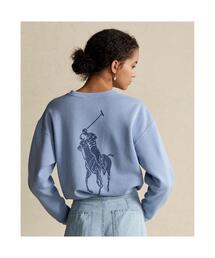 【24FW新作】一点のみ! ポロラルフローレン　ビックポニー フリース ドレス Polo ポニー ストレッチ メッシュ ポロ ドレス