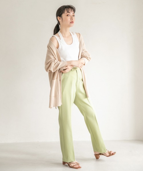 LOWRYS FARM（ローリーズファーム）の「１２ＧボタンミドルカーディガンＬＳ　941274（カーディガン/ボレロ・レディース・ブラウン/グリーン/アイボリー・FREE）」の16枚目の写真