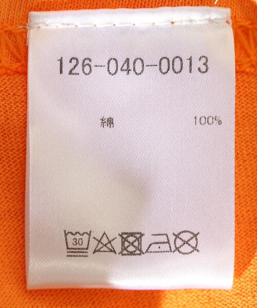 FREAK'S STORE（フリークスストア）の「Park Deli/パークデリ 別注 LE BALLON SHORT SLEEVE T-SHIRT/ル バロン ショート スリーブ Tシャツ（Tシャツ/カットソー・メンズ・ホワイト/ブラック/オレンジ・MEDIUM/LARGE/X-LARGE）」の7枚目の写真