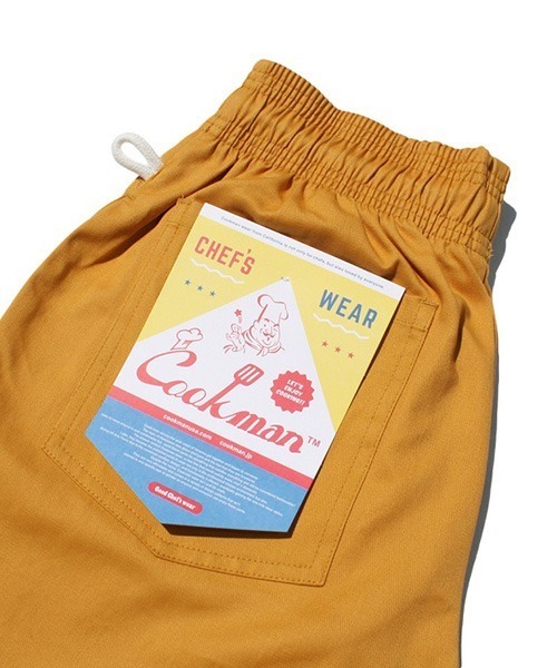 COOKMAN（クックマン）の「Cookman クックマン シェフショートパンツ ハーフパンツ イージーパンツ マスタード（その他パンツ・レディース・マスタード・SMALL/MEDIUM/LARGE/X-LARGE）」の11枚目の写真