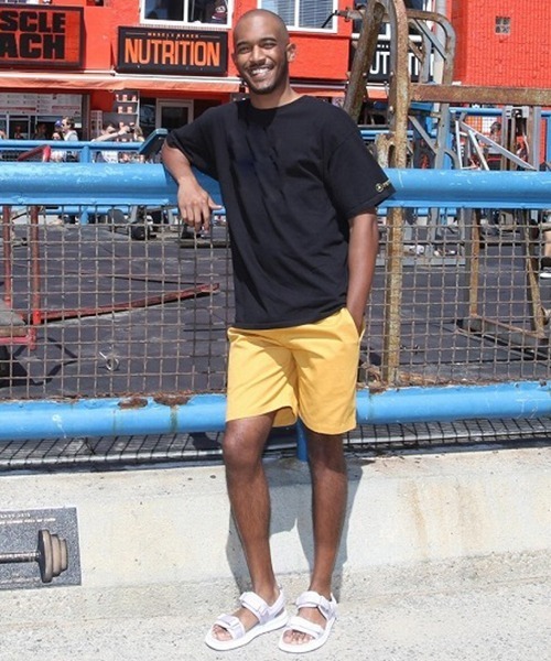 COOKMAN（クックマン）の「Cookman クックマン シェフショートパンツ ハーフパンツ イージーパンツ マスタード（その他パンツ・レディース・マスタード・SMALL/MEDIUM/LARGE/X-LARGE）」の3枚目の写真