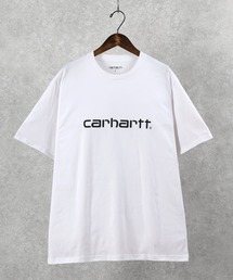 Carhartt WIP（カーハートダブリューアイピー）の「【Carhartt/カーハート】 ワンポイント ブランドネーム 半袖Tシャツ/ SCRIPT T-SHIRT（Tシャツ/カットソー・メンズ）」