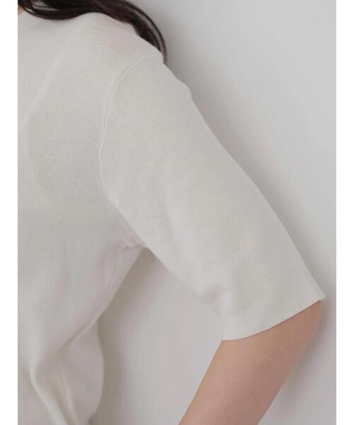 AMERICAN HOLIC（アメリカンホリック）の「Tシャツライクニットプルオーバー　＊（ニット/セーター・レディース・オフホワイト/サックスブルー/その他7/ネイビー・L/M）」の20枚目の写真