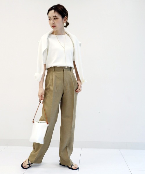 AMERICAN HOLIC（アメリカンホリック）の「Tシャツライクニットプルオーバー　＊（ニット/セーター・レディース・オフホワイト/サックスブルー/その他7/ネイビー・L/M）」の11枚目の写真