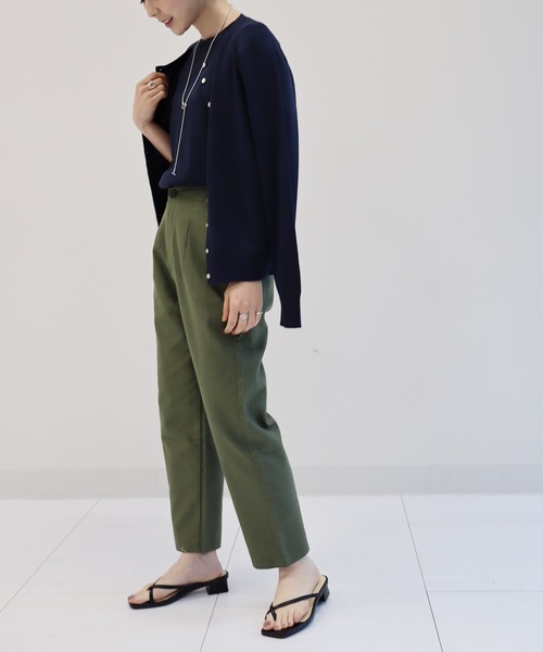 AMERICAN HOLIC（アメリカンホリック）の「Tシャツライクニットプルオーバー　＊（ニット/セーター・レディース・オフホワイト/サックスブルー/その他7/ネイビー・L/M）」の12枚目の写真