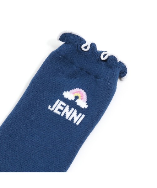 JENNI love（ジェニィラブ）の「ラメレインボーニーハイソックス