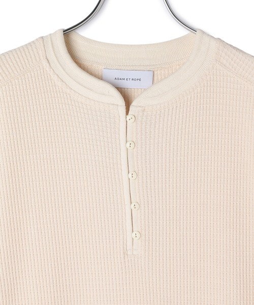 ADAM ET ROPE'（アダムエロペ）の「＜洗える＞サーマルスリーブレスワンピース（ワンピース・レディース・ブラック/キナリ・FREE）」の11枚目の写真