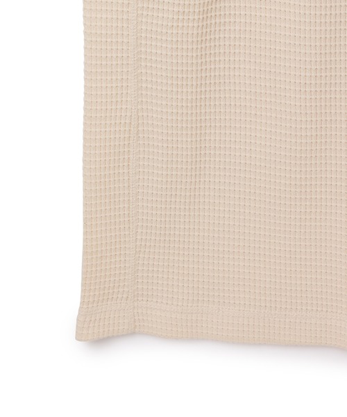 ADAM ET ROPE'（アダムエロペ）の「＜洗える＞サーマルスリーブレスワンピース（ワンピース・レディース・ブラック/キナリ・FREE）」の16枚目の写真