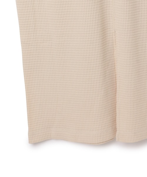 ADAM ET ROPE'（アダムエロペ）の「＜洗える＞サーマルスリーブレスワンピース（ワンピース・レディース・ブラック/キナリ・FREE）」の18枚目の写真