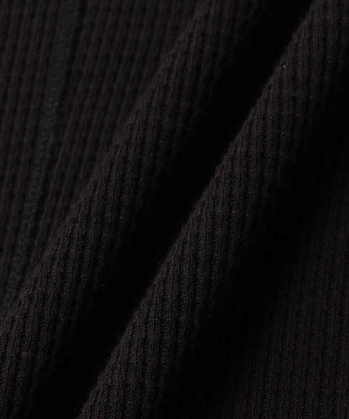 ADAM ET ROPE'（アダムエロペ）の「＜洗える＞サーマルスリーブレスワンピース（ワンピース・レディース・ブラック/キナリ・FREE）」の8枚目の写真