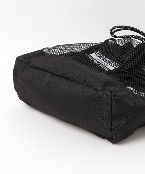 WEGO（ウィゴー）の「WEGO/メッシュ巾着ショルダー（ショルダーバッグ・レディース・ホワイト/ブラック・FREE）」の9枚目の写真