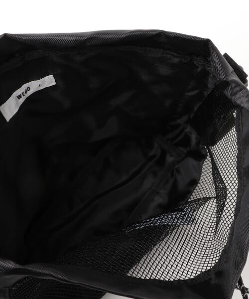 WEGO（ウィゴー）の「WEGO/メッシュ巾着ショルダー（ショルダーバッグ・レディース・ホワイト/ブラック・FREE）」の14枚目の写真