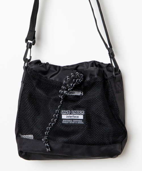 WEGO（ウィゴー）の「WEGO/メッシュ巾着ショルダー（ショルダーバッグ・レディース・ホワイト/ブラック・FREE）」の17枚目の写真