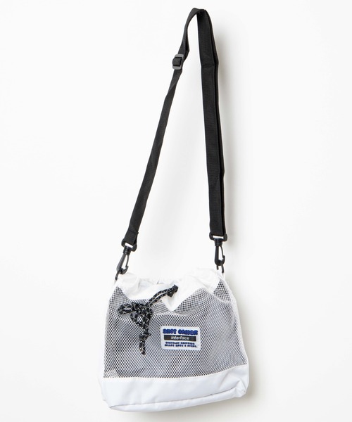 WEGO（ウィゴー）の「WEGO/メッシュ巾着ショルダー（ショルダーバッグ・レディース・ホワイト/ブラック・FREE）」の22枚目の写真