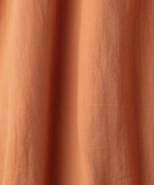 Torrazzo Donna（トラッゾドンナ）の「【別注】＜TORRAZZO DONNA＞ギャザーワンピース（ワンピース・レディース・ブラック/オレンジ系その他・FREE）」の16枚目の写真