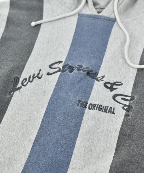 Levi's（リーバイス）の「【ヴィンテージ古着】90’s Levi's/リーバイス ストライプ プルオーバー パーカー（パーカー・メンズ・その他・MEDIUM）」の6枚目の写真