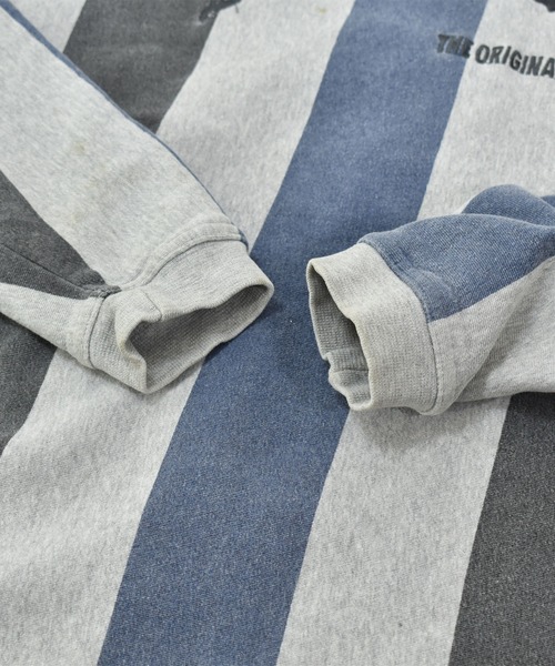 Levi's（リーバイス）の「【ヴィンテージ古着】90’s Levi's/リーバイス ストライプ プルオーバー パーカー（パーカー・メンズ・その他・MEDIUM）」の4枚目の写真