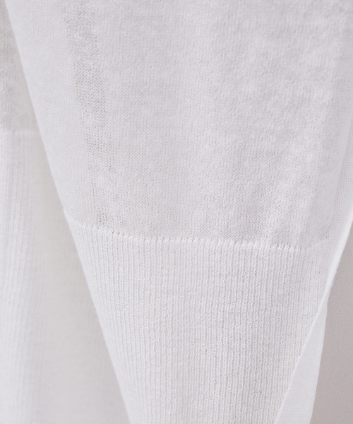 qualite（カリテ）の「ライトコットンリネンカーディガン（カーディガン/ボレロ・レディース・グレー/ホワイト/ブラック・フリー）」の13枚目の写真