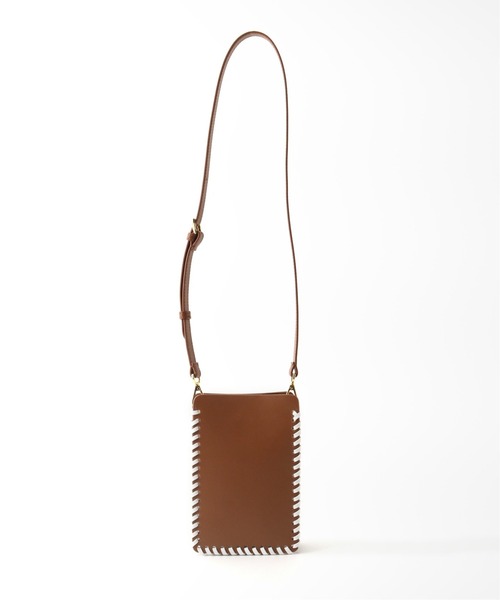 Elleme（エレメ）の「【Elleme】 PHONE バッグ◆（ショルダーバッグ・レディース・ブラウン/ピンク・FREE）」の21枚目の写真