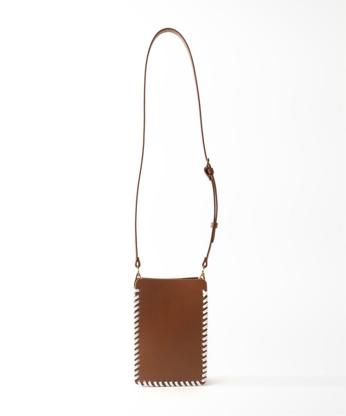 Elleme（エレメ）の「【Elleme】 PHONE バッグ◆（ショルダーバッグ・レディース・ブラウン/ピンク・FREE）」の4枚目の写真