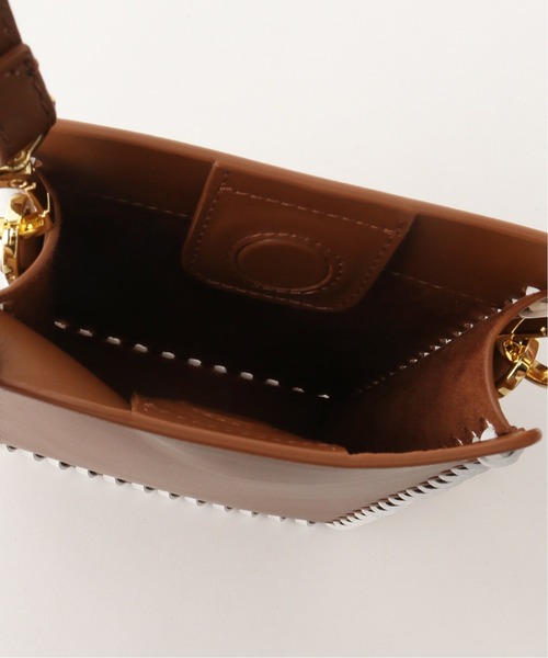 Elleme（エレメ）の「【Elleme】 PHONE バッグ◆（ショルダーバッグ・レディース・ブラウン/ピンク・FREE）」の7枚目の写真