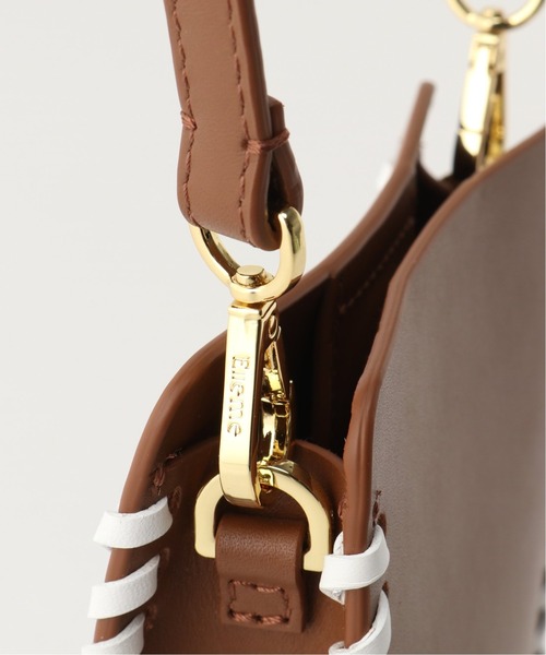 Elleme（エレメ）の「【Elleme】 PHONE バッグ◆（ショルダーバッグ・レディース・ブラウン/ピンク・FREE）」の9枚目の写真