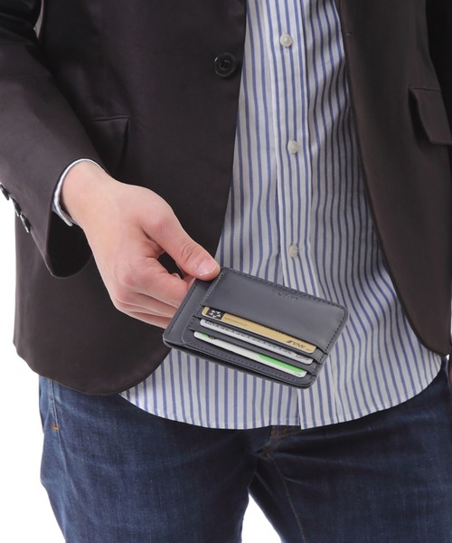 MURA（ムラ）の「薄型 本革 レザー フラグメントケース カードケース（カードケース・メンズ・ブラック/ダークブラウン/キャメル/ネイビー・FREE）」の20枚目の写真