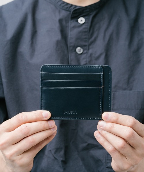 MURA（ムラ）の「薄型 本革 レザー フラグメントケース カードケース（カードケース・メンズ・ブラック/ダークブラウン/キャメル/ネイビー・FREE）」の12枚目の写真