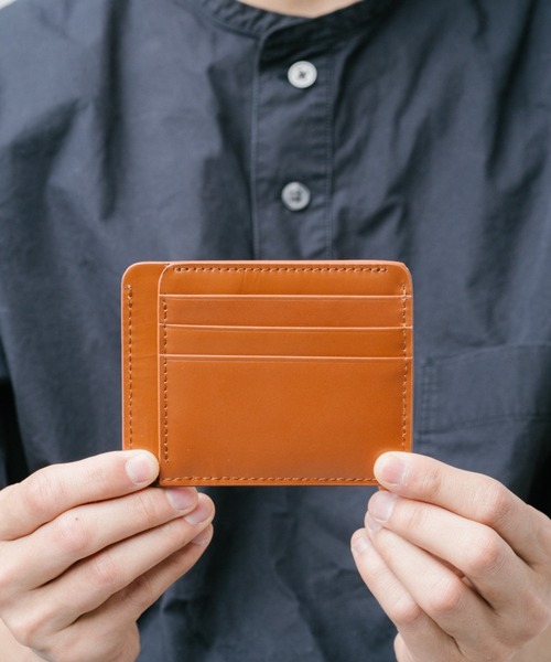 MURA（ムラ）の「薄型 本革 レザー フラグメントケース カードケース（カードケース・メンズ・ブラック/ダークブラウン/キャメル/ネイビー・FREE）」の16枚目の写真