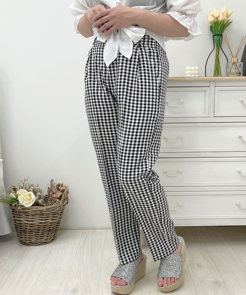 apres jour（アプレジュール）の「アソートテーパードパンツ【ZOZOTOWN限定アイテム】（その他パンツ・レディース・ブラック系その他/アイボリー/モカ/ベージュ・MEDIUM/SMALL/X-LARGE）」の5枚目の写真