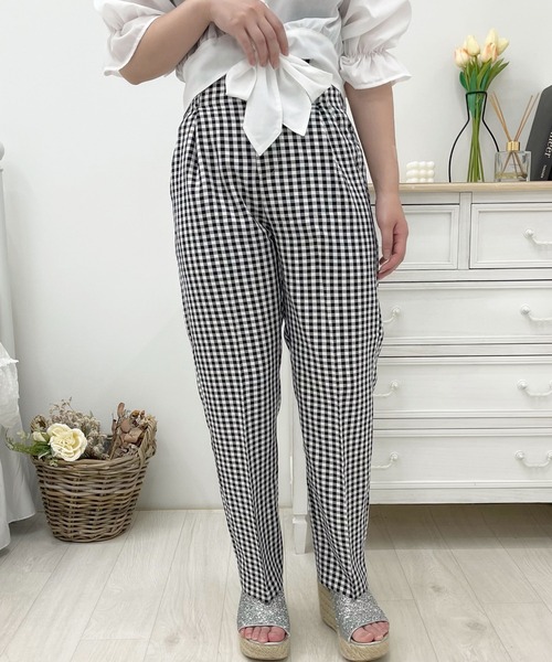 apres jour（アプレジュール）の「アソートテーパードパンツ【ZOZOTOWN限定アイテム】（その他パンツ・レディース・ブラック系その他/アイボリー/モカ/ベージュ・MEDIUM/SMALL/X-LARGE）」の6枚目の写真