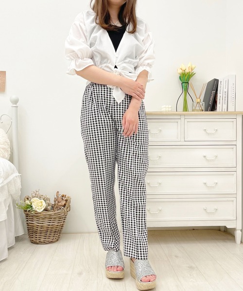apres jour（アプレジュール）の「アソートテーパードパンツ【ZOZOTOWN限定アイテム】（その他パンツ・レディース・ブラック系その他/アイボリー/モカ/ベージュ・MEDIUM/SMALL/X-LARGE）」の9枚目の写真