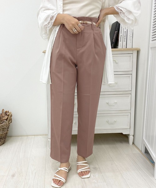 apres jour（アプレジュール）の「アソートテーパードパンツ【ZOZOTOWN限定アイテム】（その他パンツ・レディース・ブラック系その他/アイボリー/モカ/ベージュ・MEDIUM/SMALL/X-LARGE）」の10枚目の写真