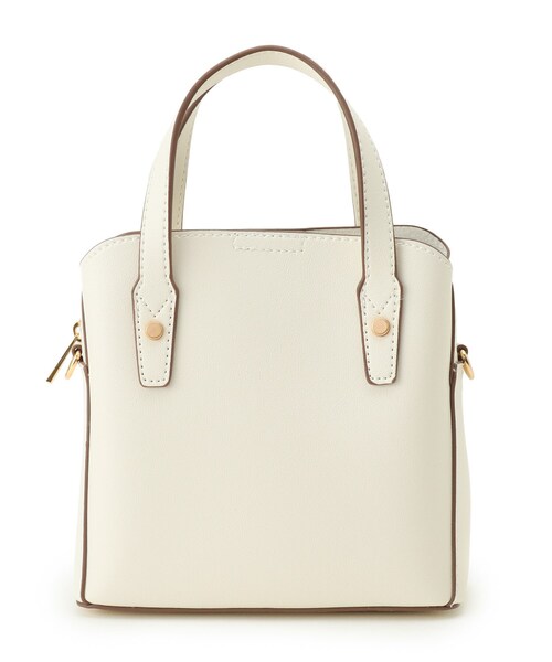 DRESKIP（ドレスキップ）の「◆あおりミニショルダー（ショルダーバッグ・レディース・グレー/イエロー/アイボリー/アイボリー系3・00）」の2枚目の写真