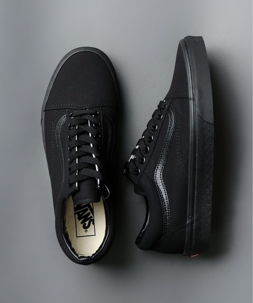 VANS（バンズ）の「【 VANS / ヴァンズ 】 < 限定展開 > OLD SKOOL ALL BLACK CANVAS / オールドスクール オール ブラック キャンバス VN000D3HBKA USA企画（スニーカー・メンズ・ブラック・8h/9h/6h/5h/6/8/10/9/7/7h/5）」の19枚目の写真