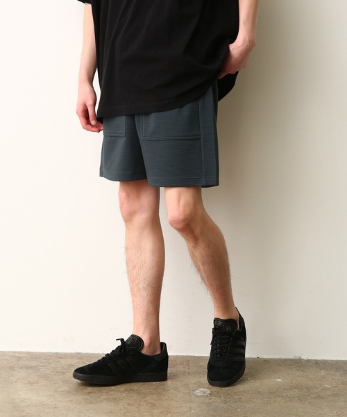 JUNRED(ジュンレッド)の「ドライリップルベイカーショーツ(その他パンツ・メンズ・ブラック/グレー/ダークブラウン/グリーン・M/L/LL)」の4枚目の写真