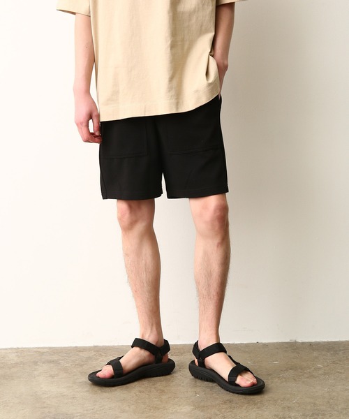 JUNRED(ジュンレッド)の「ドライリップルベイカーショーツ(その他パンツ・メンズ・ブラック/グレー/ダークブラウン/グリーン・M/L/LL)」の2枚目の写真