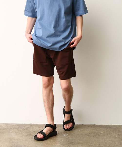 JUNRED(ジュンレッド)の「ドライリップルベイカーショーツ(その他パンツ・メンズ・ブラック/グレー/ダークブラウン/グリーン・M/L/LL)」の8枚目の写真