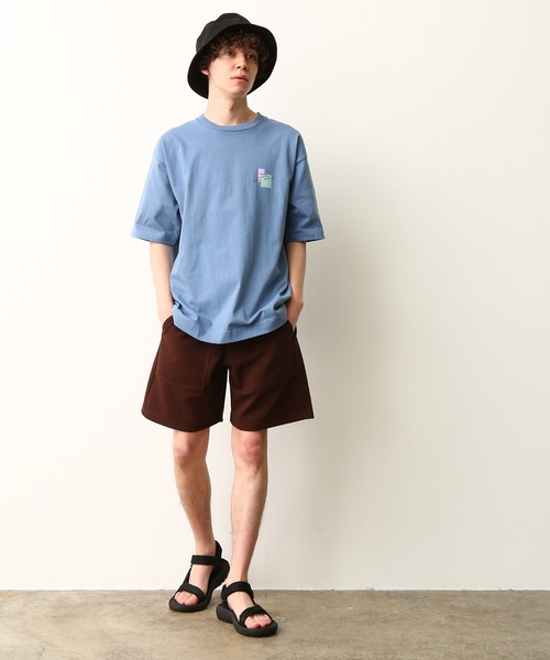 JUNRED(ジュンレッド)の「ドライリップルベイカーショーツ(その他パンツ・メンズ・ブラック/グレー/ダークブラウン/グリーン・M/L/LL)」の10枚目の写真