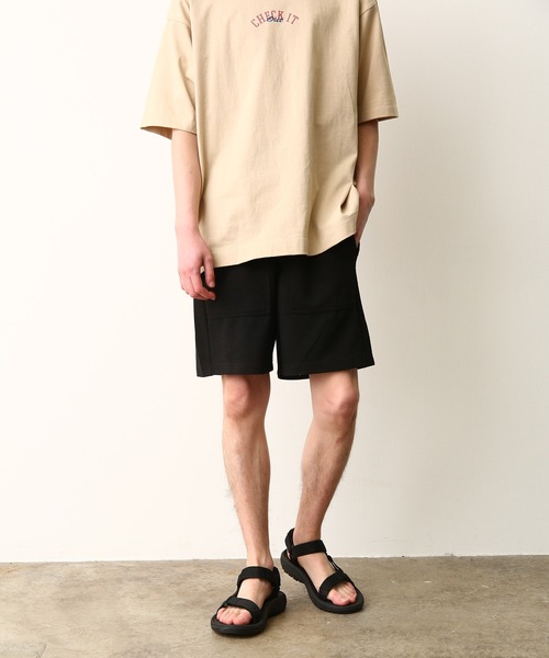 JUNRED(ジュンレッド)の「ドライリップルベイカーショーツ(その他パンツ・メンズ・ブラック/グレー/ダークブラウン/グリーン・M/L/LL)」の15枚目の写真